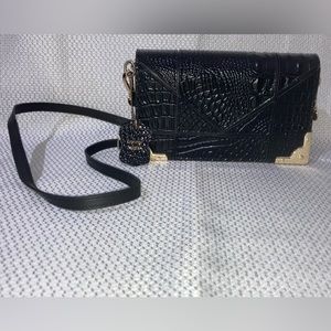 Black Genuine Crocodile Leather Bag
